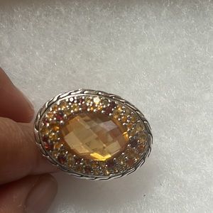 John Hardy Jewelry Euc John Hardy Batu Kawung Sunset Citrine